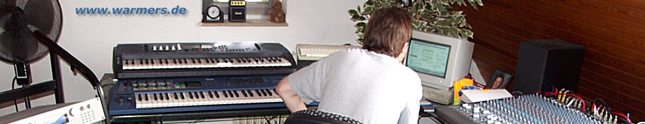 Musik & Sounds von Volker Warmers aus M&ouml;nchengladbach mit Download eigenproduzierter MP3-Songs, SoundSets f&uuml;r Vintage-Synthesizer, Live-WebCam u.v.m.